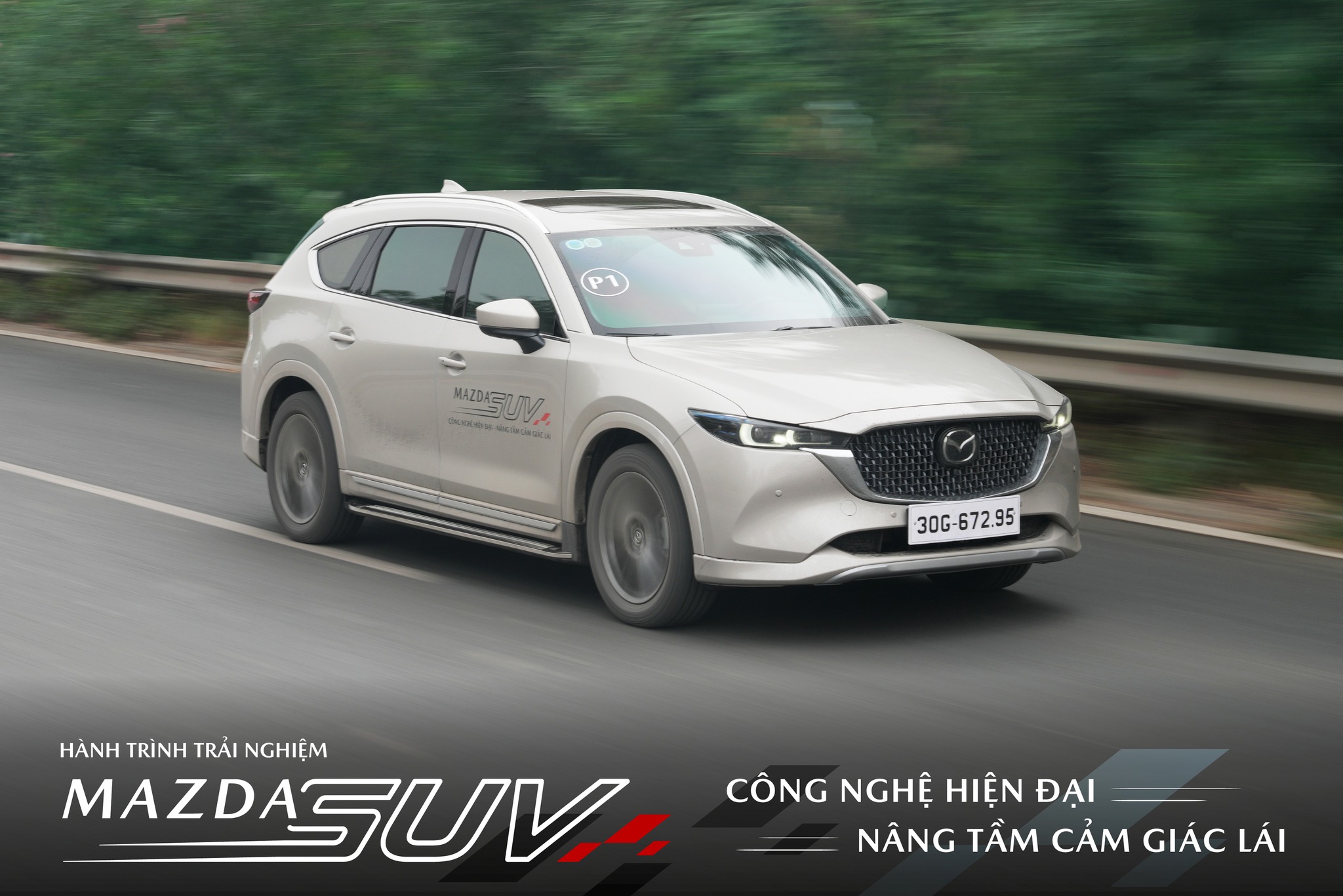 Hành trình trải nghiệm Mazda SUV “Công nghệ hiện đại - Nâng tầm cảm giác lái”