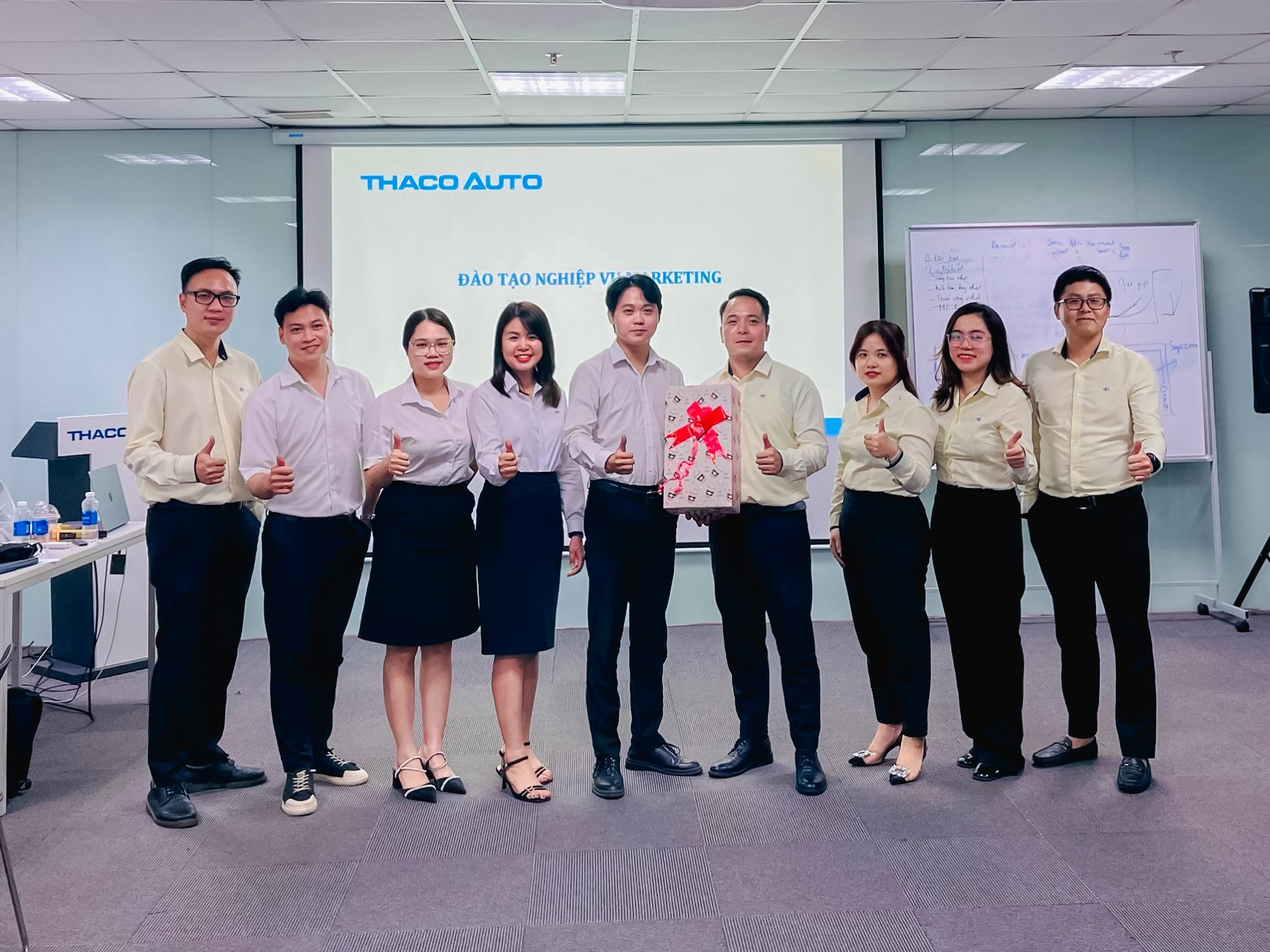 THACO AUTO LONG BIÊN THAM GIA ĐÀO TẠO KIẾN THỨC, KỸ NĂNG NGHIỆP VỤ ĐỘI NGŨ MARKETING