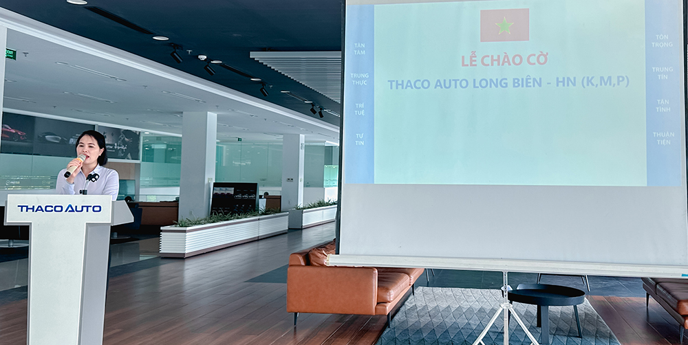 CHƯƠNG TRÌNH CHÀO CỜ THÁNG 06/2024 TẠI THACO AUTO LONG BIÊN - HÀ NỘI