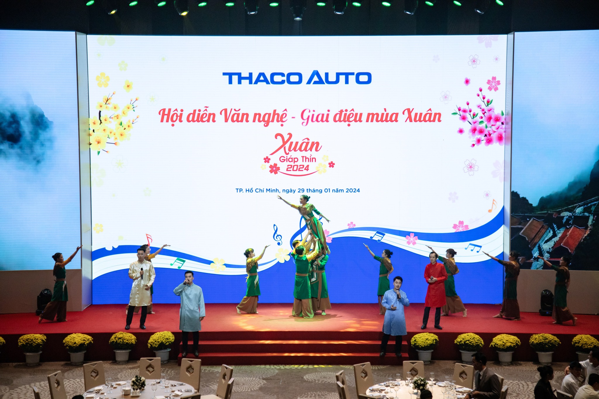 Hội diễn văn nghệ Giai Điệu Mùa Xuân – Xuân Giáp Thìn 2024 tại THACO AUTO đầy ắp cảm xúc